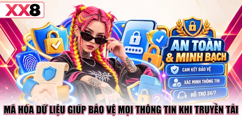 Mã hóa dữ liệu giúp bảo vệ mọi thông tin khi truyền tải